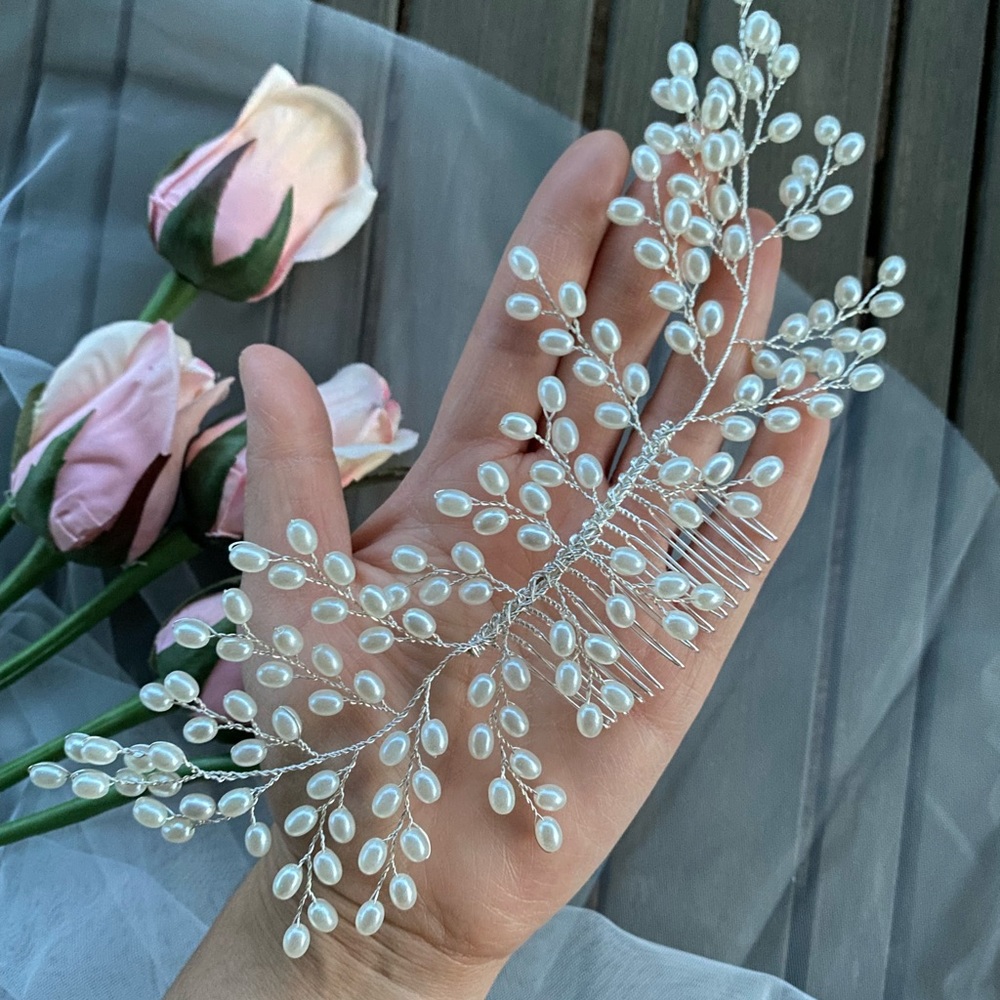 Wedding hairpiece